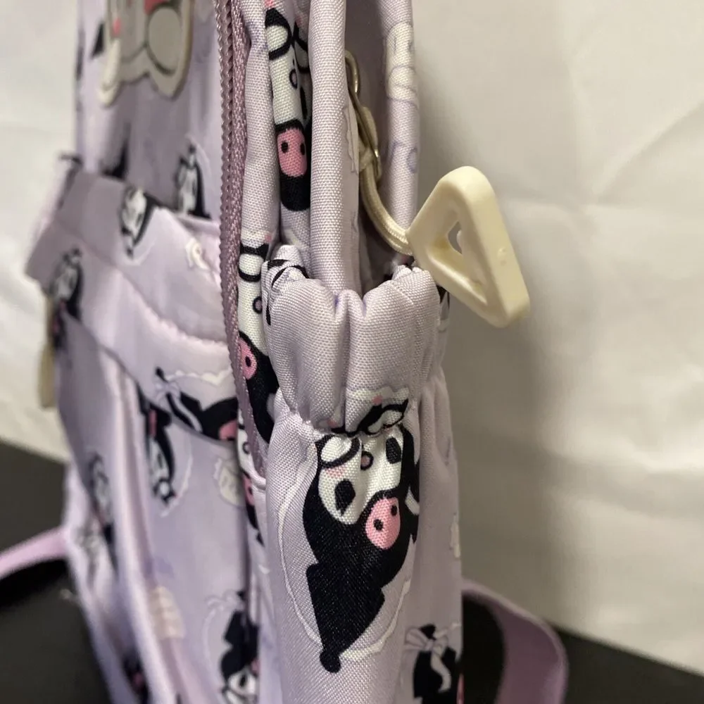 Sanrio Kawaii‎ Kuromi🌸CUTE🌸School Backpack Big Size NEW